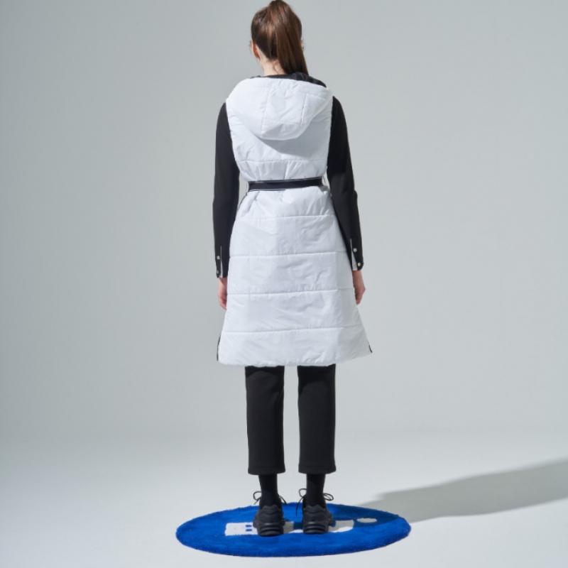 Blu Dot Long Padded Vest Wh