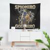 Aertemisi Spioniro Golubiro Italian Brainrot Funny Meme Tapestry Wall Hanging Art for Bedroom Living Room Decor Party Backdrop