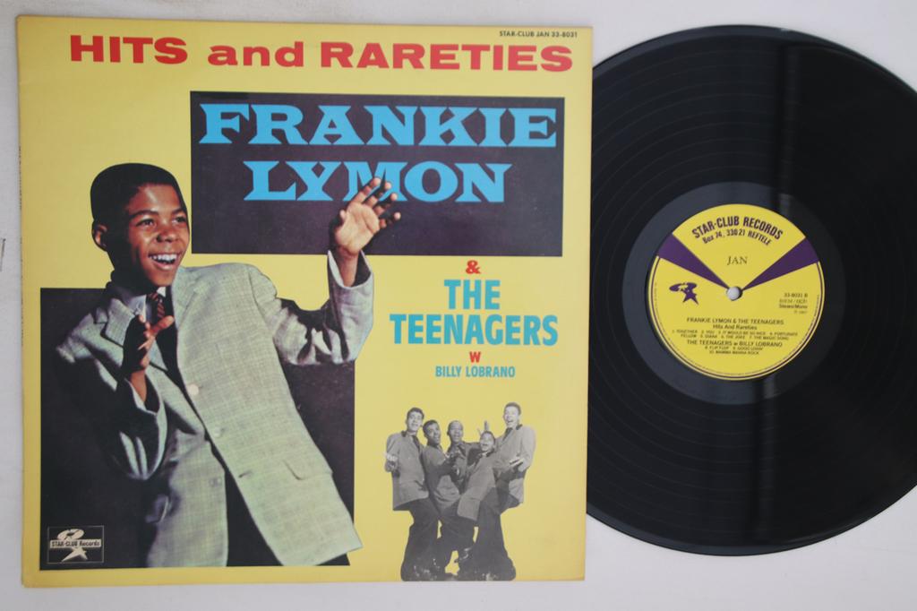 LP Record FRANKIE LYMON & THE TEENAGERS, BILL - Hits And Rareties 338031 STARCLUB 1987 Sweden Blues Used