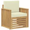Outdoor Sofa Set Polyester White