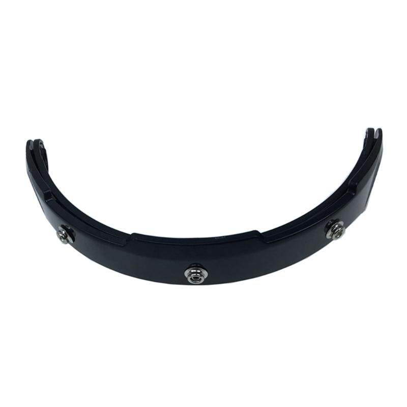 Motorcycles Black UV Adapter Flip Up Base Attachment For 3-Snaps Bubble Shield Visor Face Mask Helmet Accessories