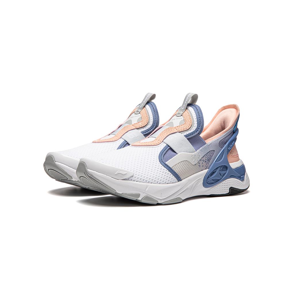 Li Ning Kinder Trendige Mode Low-Top Freizeitschuhe Kinder Sneaker Weiß YKCU102-2