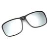 Clip Polarized Sunglasses Square Men Clip On Glasses Flip-up Frames Sunglasses Covers Blue Night Vision Color Lens 2024