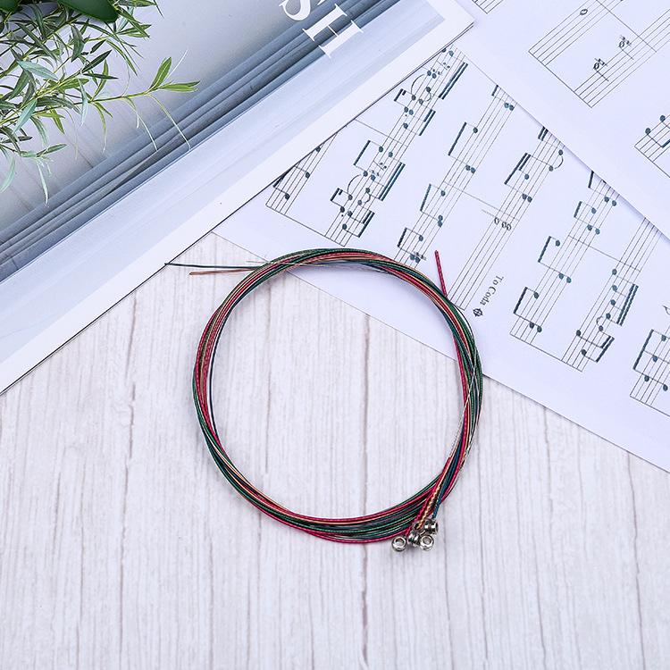 Folk Guitar Strings - Brass Red Copper, Individually Packaged String Sets, Guitar Accessories