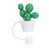 1PC Creative Reusable Silicone Straw Plug Splash Proof Drinking Dust Cap Dust-proof Straw Tips Cover Cup Accessory Kitchen Tool