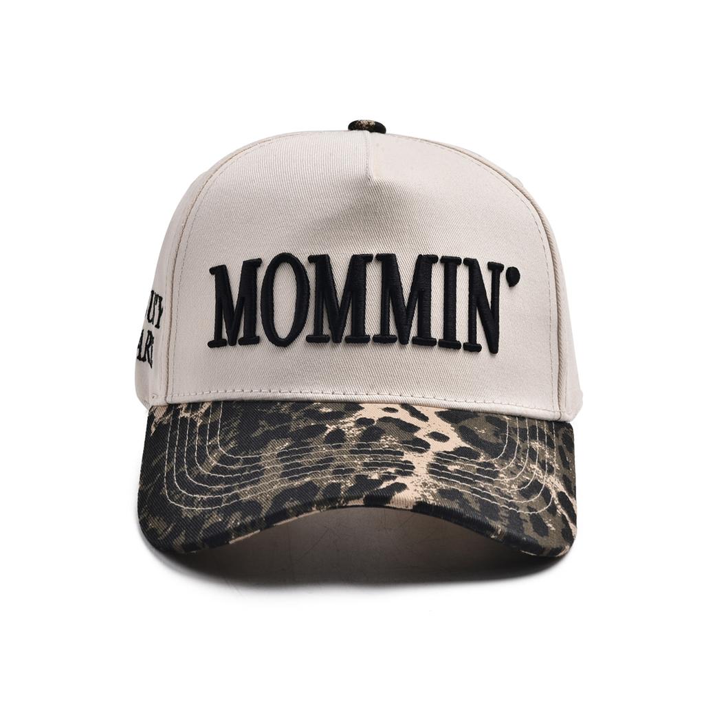 MOMMIN MAMA DAD Outdoor 3D Stickerei Baumwolle Retro Damen Verstellbar Trucker Kappe Lässig Herren Spleißfarbe Baseball Snapback Hüte