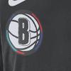 Nike Logo Print Loose Fit Crew Neck Long Sleeve T-Shirt Men Tops Black HJ2545-010