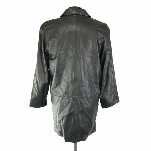 Dragon of Silkroad Lambskin Leather Coat Outerwear 9 Women M Black Dragon of Silkroad(USED)