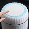 Mini Desktop Trash Can Plastic Garbage Bin With Lid Desk Storage Box Coffee Table Office Study Odor-Resistant Home Supplies