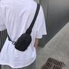 2025 New Chest Bag Pure Color Casual Trendy One-shoulder Cross-shoulder Backpack Men's Women's Mobile Phones Change Keys
