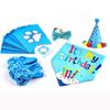 Dog Birthday Party Supplies Birthday Bandana Set with Birthday Hat Scarf Birthday Banner Balloons Party Decorations Supplies