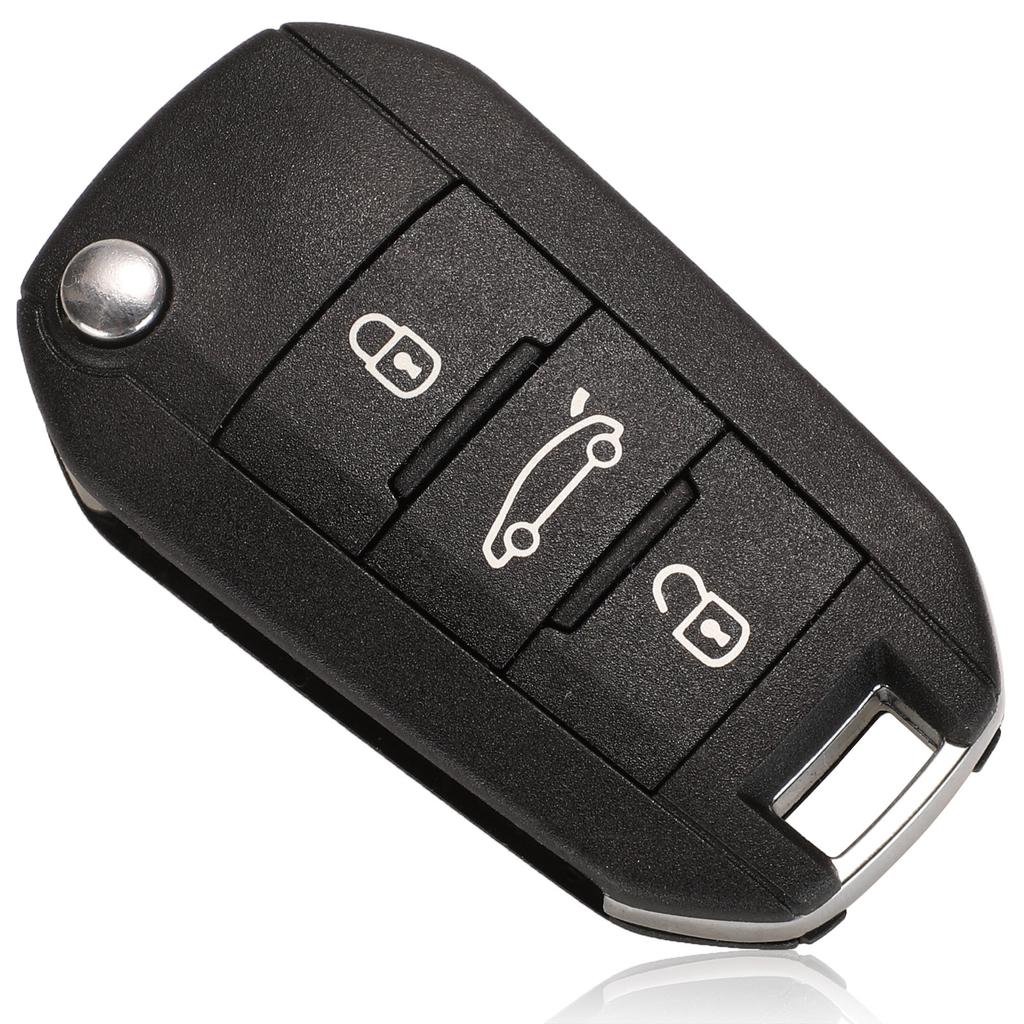 „jingyuqin“ automobilio nuotolinio valdymo raktas, skirtas „Peugeot 208 2008 301 308 508 5008 Citroen C-Elysee C4-Cactus 433.92MHz ID46 PCF7941 lustui