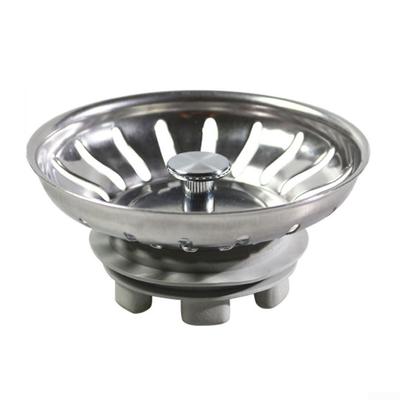 Basket Strainer Waste Plug Stainless Plumbing System