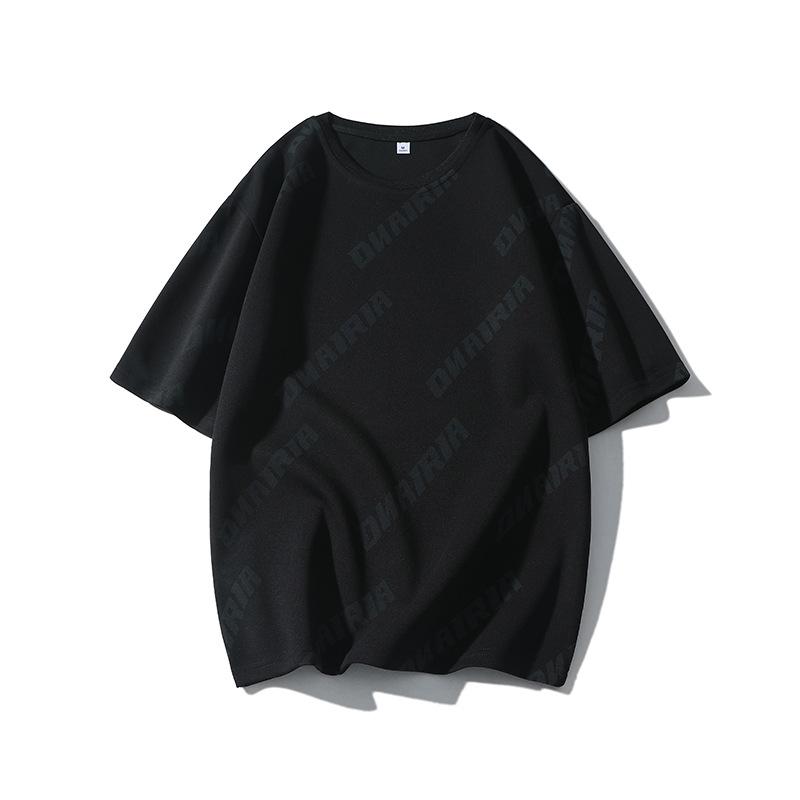 

Летняя спортивная и повседневная футболка мужская с принтом букв M чёрный