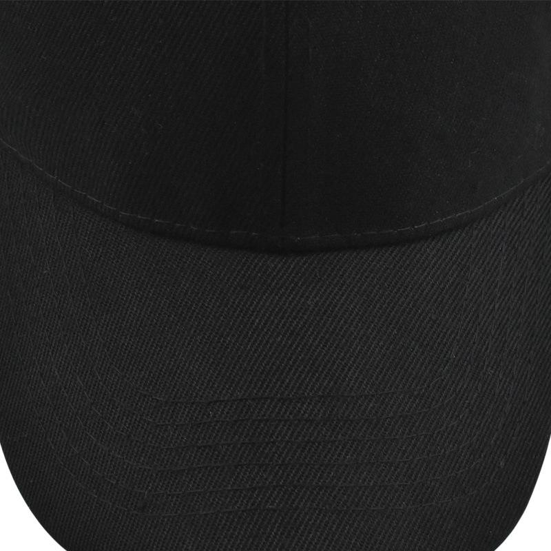 Korean Unisex Solid Color Embroidered Baseball Cap - Sun Protection