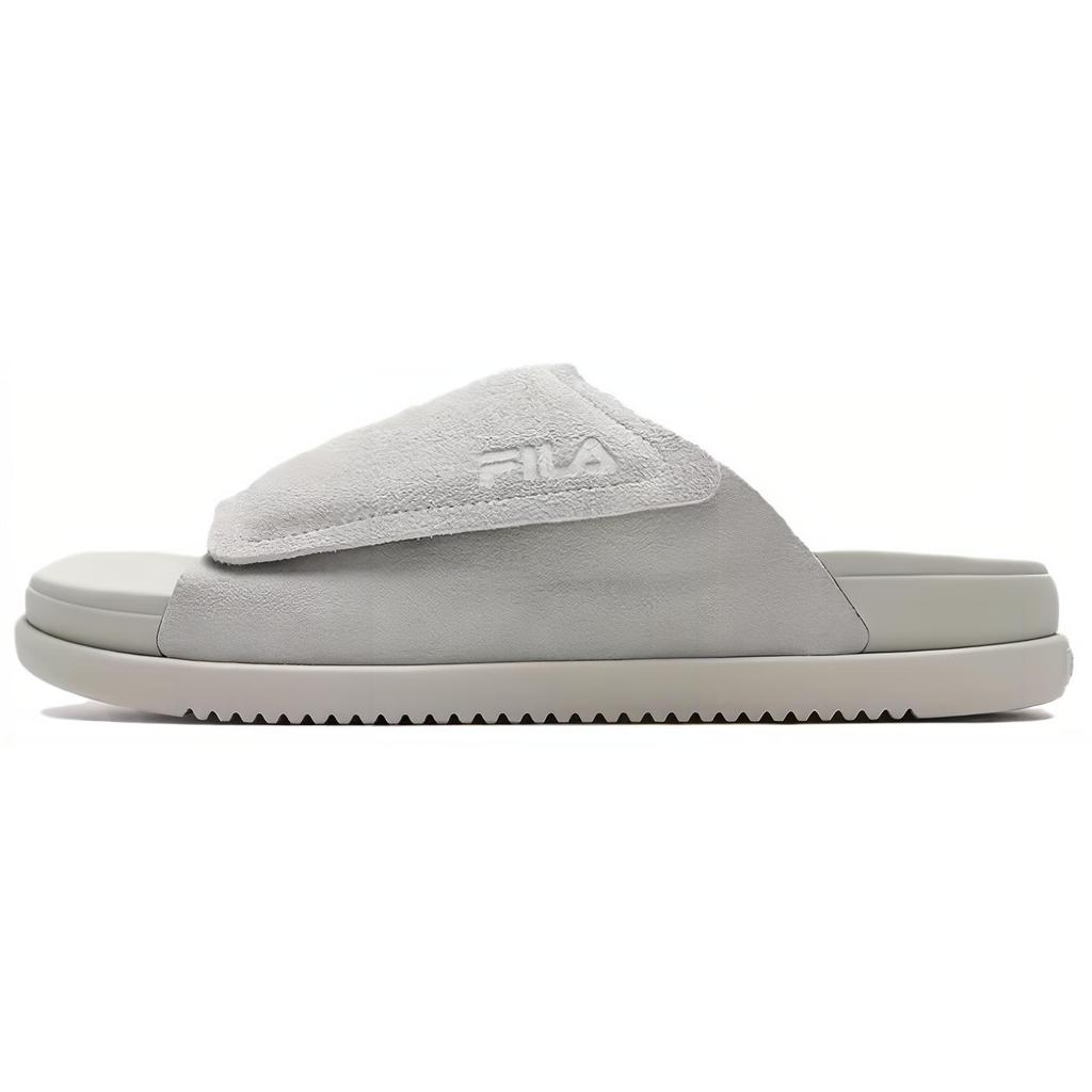 New FILA CARPET Slip Resistant Abrasion Resistant Slide Slippers Men's Gray F12M421501FOM