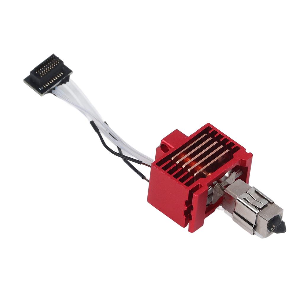 Hotend for TZ3.0 P1 Series 3D Printer Extruder Upgrade Hot End with Hardened Steel Nozzle Silicone