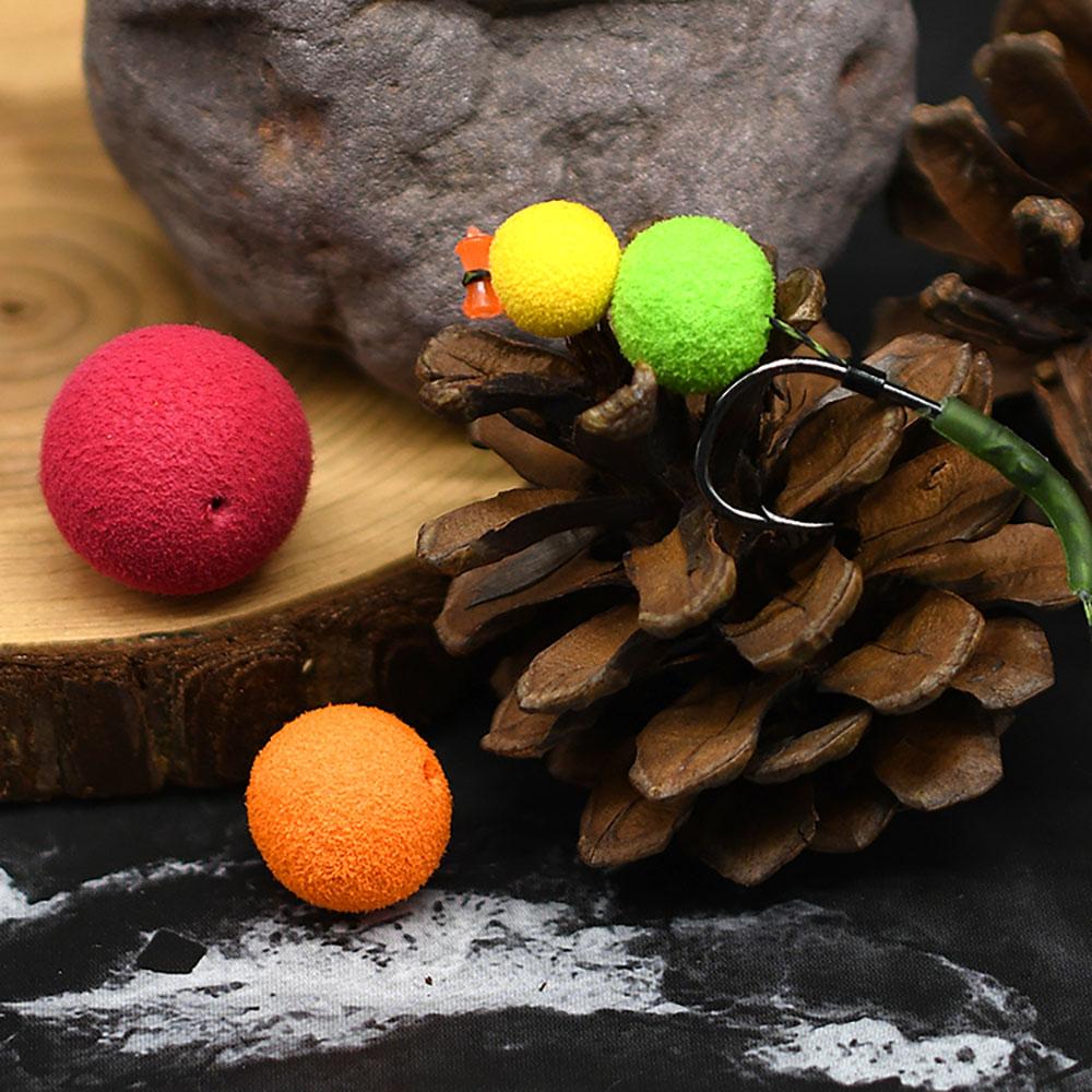 Carp Boilie Bait Floating Smell Lure with Corn Flavor Artificial Fishing Baits Pop up Bait Carp Fishing Accessories