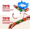 JOYFY 8er Pack Weihnachtsfeier Gastgeschenk Knacknuss-Design ohne Knall Party-Tischgeschenke mit Partyzubehör für Kinder Erwachsene Geschenk