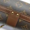 [Pre-Owned] Papillon Trunk Monogram Chain S-Lock Closure Coated Canvas With Leather Trim Shoulder Bag - Very Good #1IJCEMJ