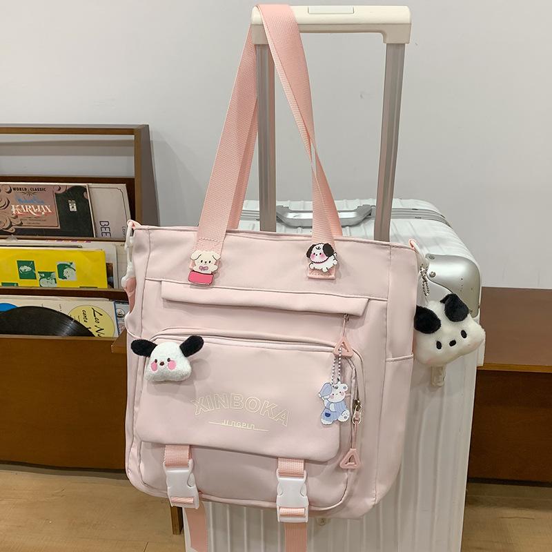 Schoolbags for Children Elementary School Students for Girls Junior High School Students Letter Backpack