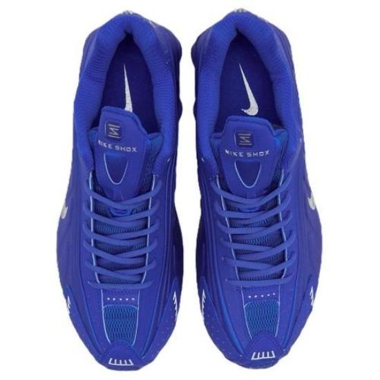 Nike Shox R4 Racer Blue Metallic Silver Women's HJ7303-445