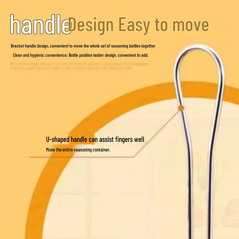 Yingbai Glass Seasoning Jars Set