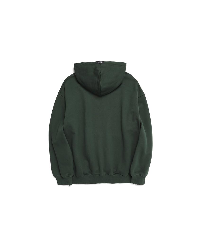 Pinscher Small Patch Hood Green