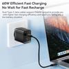 60W 4 in 1 USB C To USB Type C Cable PD Fast Charging Data Cord for iPhone Xiaomi Micro usb Cable With Phone Holder Storage Box