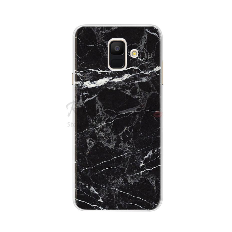 Case For Samsung Galaxy A6 2018 Transparent Cartoon Soft TPU Silicone Phone Cases Back Cover For Samsung Galaxy A6 A 6 Plus 2018