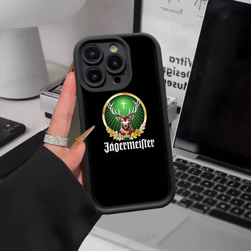 Hot J-Jagermeisters Phone Case For IPhone 17 16 15 14 13 12 11 Pro Max 16E Plus INS Soft Cover