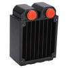 Copper Radiator TSRPH80 Copper Fin Water Cooled 45mm Double Layer Copper Cooling Radiator
