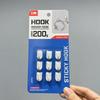 Shape Plastic U Adhesive Hooks Strong Hold Bathroom Kitchen Organization Storage