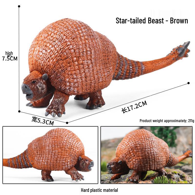 Kids Prehistoric Star-tailed Beast & Glyptodon Model