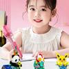Push Type Rhinestone Art Pen Ergonomic Non Slip Grip Safe Use for Kids DIY Craft Activity Rhinestones Decor