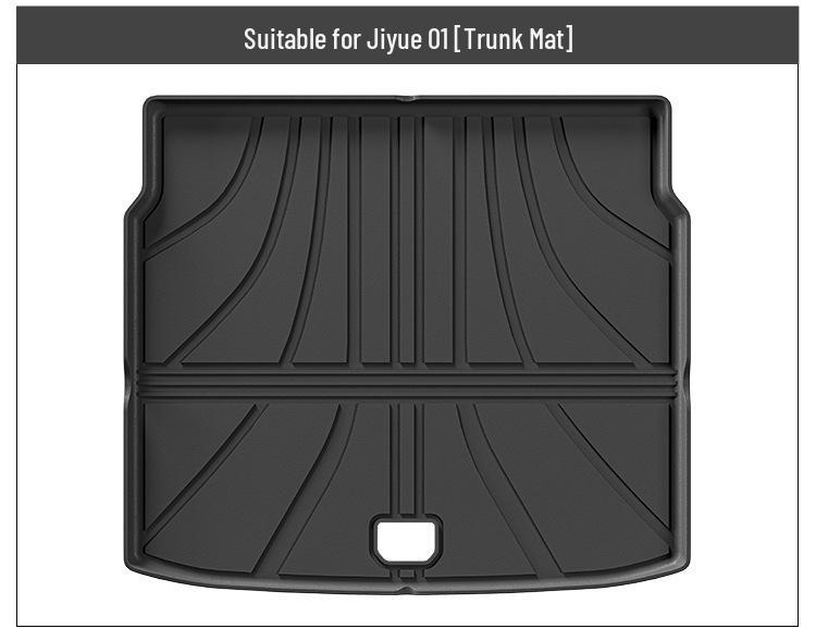 TPE Floor, Trunk, and Seat Back Mats for 2023 Ji Yue 01 Car