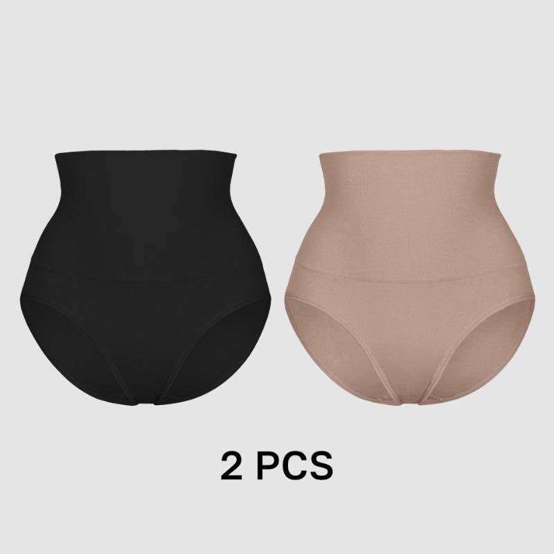 Women High Waisted Seamless Tummy Control Butt Lifting Body Shaping Briefs