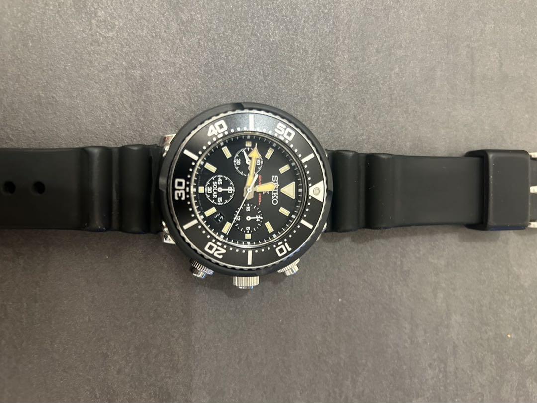 

[USED] SEIKO Chronograph Black Watch