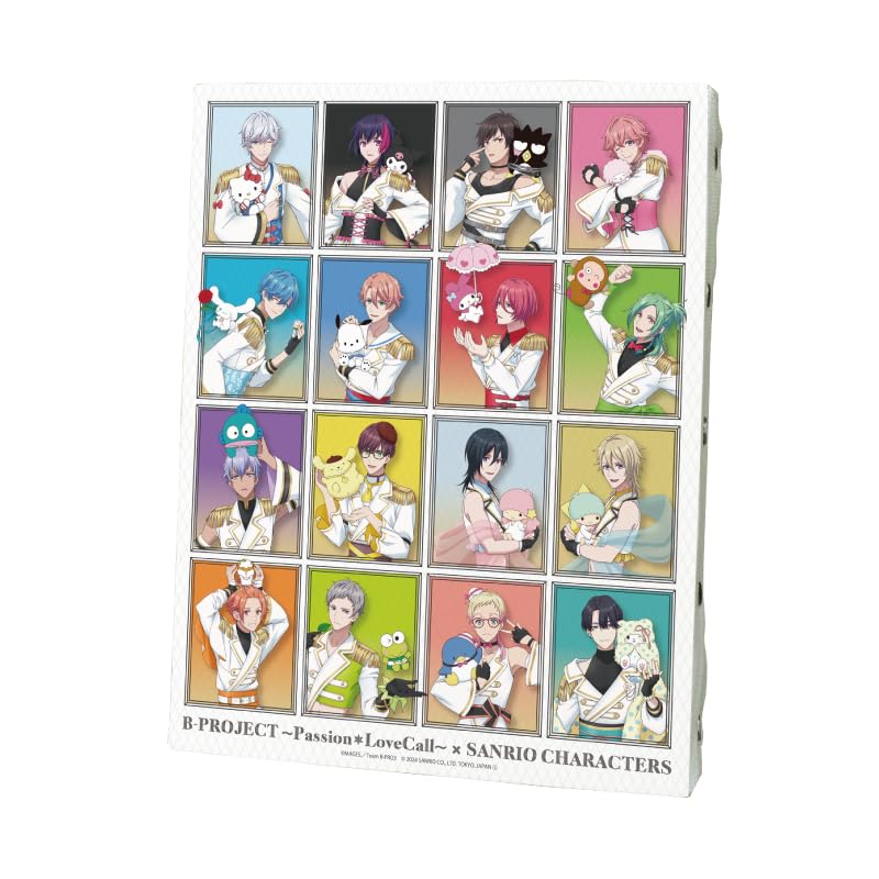 B PROJECT ~ Passionate Love Call ~ x Sanrio Characters 01 Group Design [Life-size Illustration] Canvas Board
