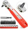 Tool set: socket wrenches 4-13mm, bits, ratchet, 20 pcs.