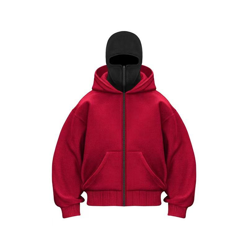 Top-Selling Unisex Fleece Zipper Hoodie for Spring, Autumn, Winter