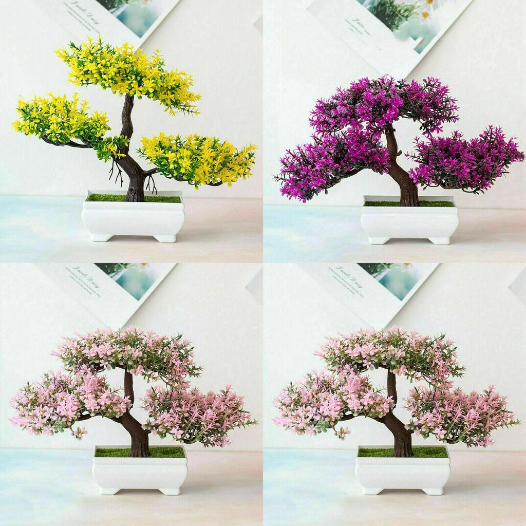 Atemberaubende Bonsai-Simulation Künstlicher Kiefern-Topfbaum für Heim- und Bürodekoration