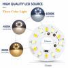 10pcs LED Light Board 3W Warm White 12V Dia 32MM SMD 5730 Lamp Bead Plate For DIY Bulb Circular Transformation Light Source