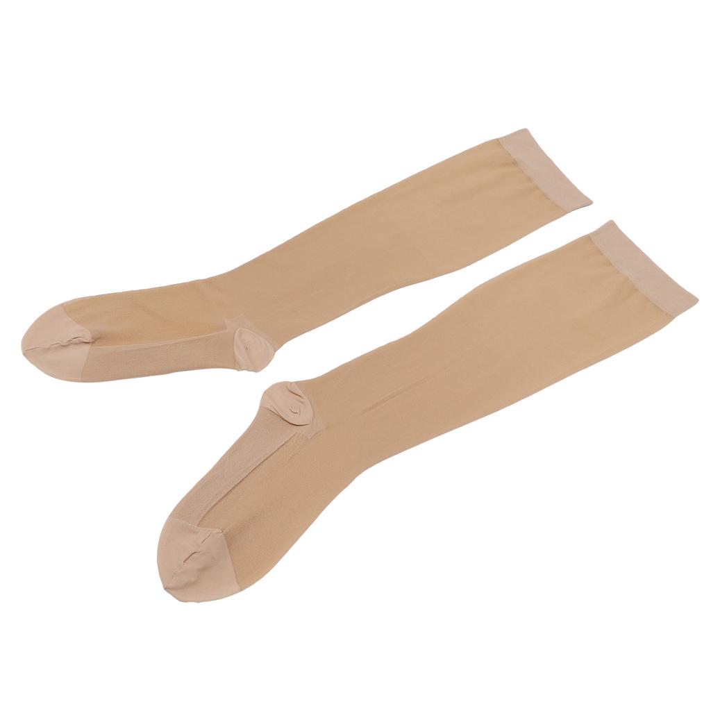 Breathable Stockings Elastic Over The Calf Socks Middle Calf Stockings
