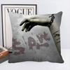 Canvas Printing Wall Art Saw Horror Movie Pillow Case Square Pillow Bedroom Sofa Leisure Comfort Cushion Home Decoration