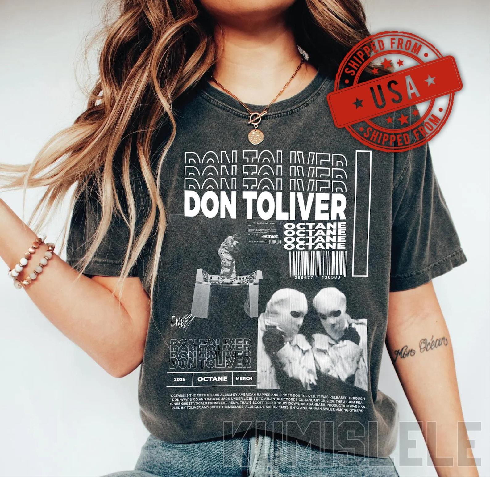 Don Toliver Retro Graphic Tee, Octane Hardstone Psycho Vintage Shirt, Hip Hop Rap T-Shirt, Streetwear Aesthetic Oversized Comfort Colors 3XL