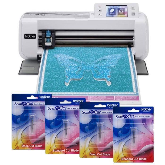 Machine de découpe ScanNCut CM300 + 2 lames standard + 2 lames profondes