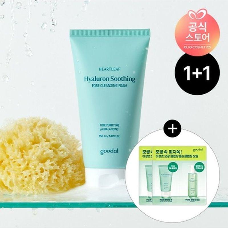 Goodal [1+1] Goodal Eoseongcho Hyaluronic Soothing Pore Cleansing Foam Option-FREE