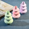 Creative Round Vase Silicone Mold Flowerpot Moulds Modern Crafting Molds Silicone Texture Flower Jar Molds for Flowerpot
