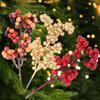 10pcs Artificial Berry Stems Christmas Berry Picks Decor Berries Branches